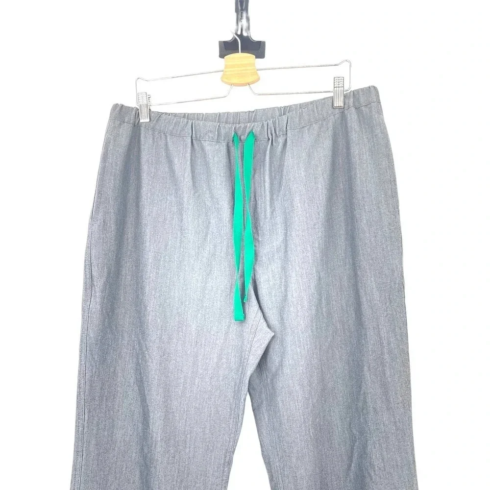 Figs Men's Pisco Basic Scrub‎ Pants Graphite Gray Green Size Large